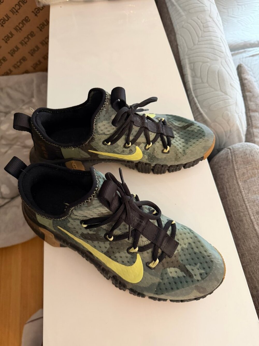 Nike Free Metcon 3 Training Shoes — Camo (CJ0861-032) | Men's 11 | Worn Once
